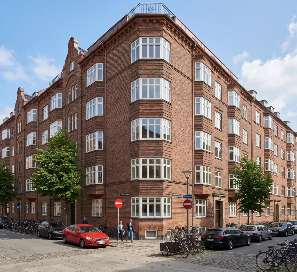 Klassisk dansk etageejendom