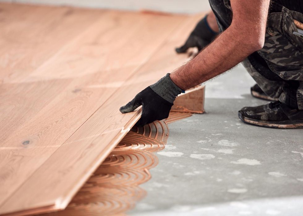 lægning af Parketgulve