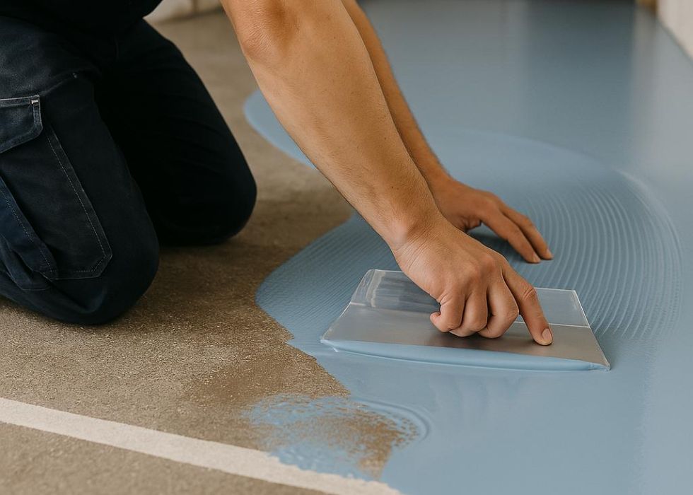 lægning af PU gulve